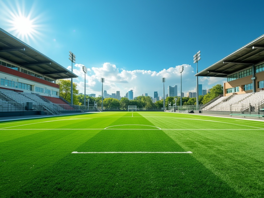 Outdoor Sports Field Synthetic Grass Installation Transforms Fort Worth Spaces